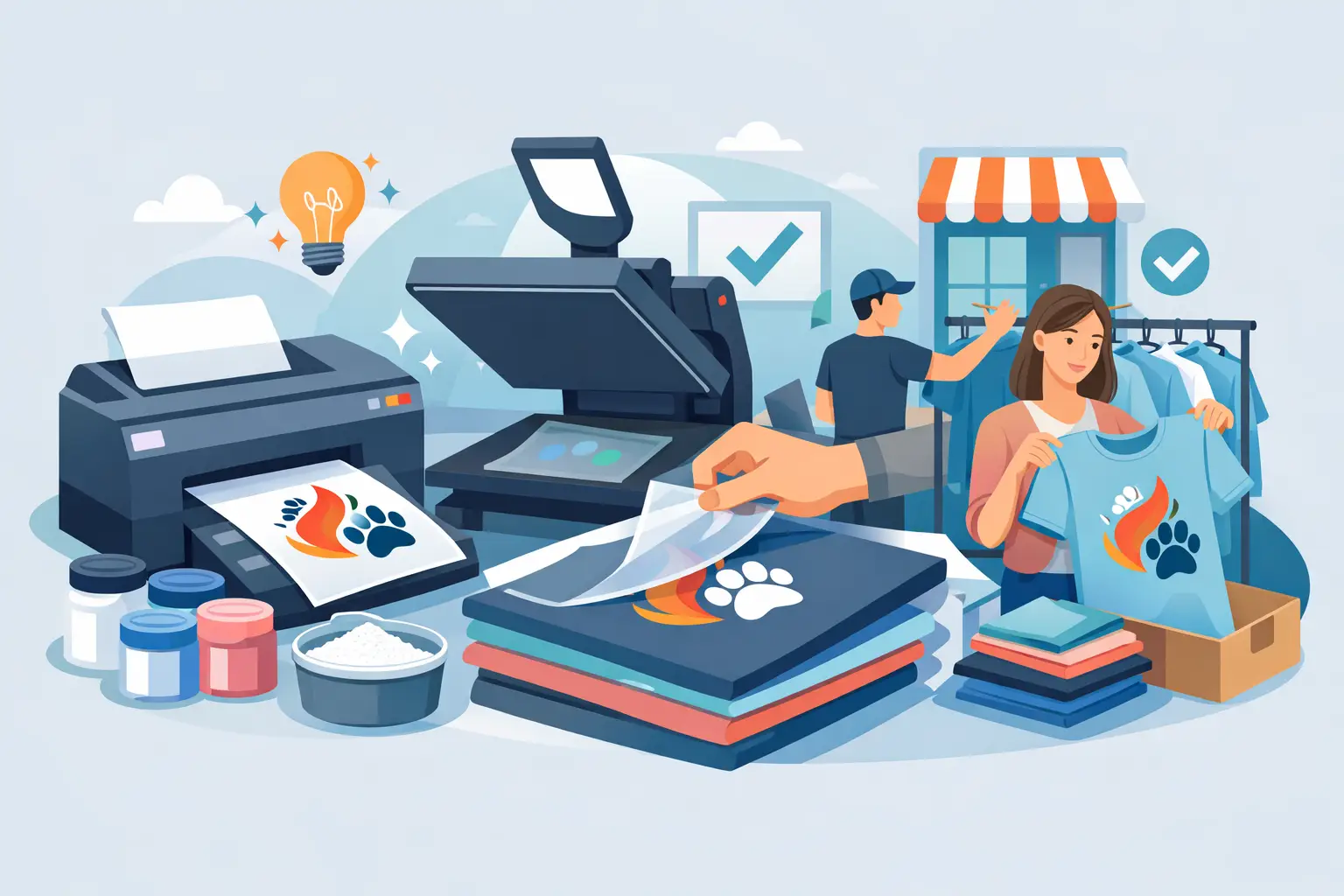 DTF Transfers for Small Business Made Simple