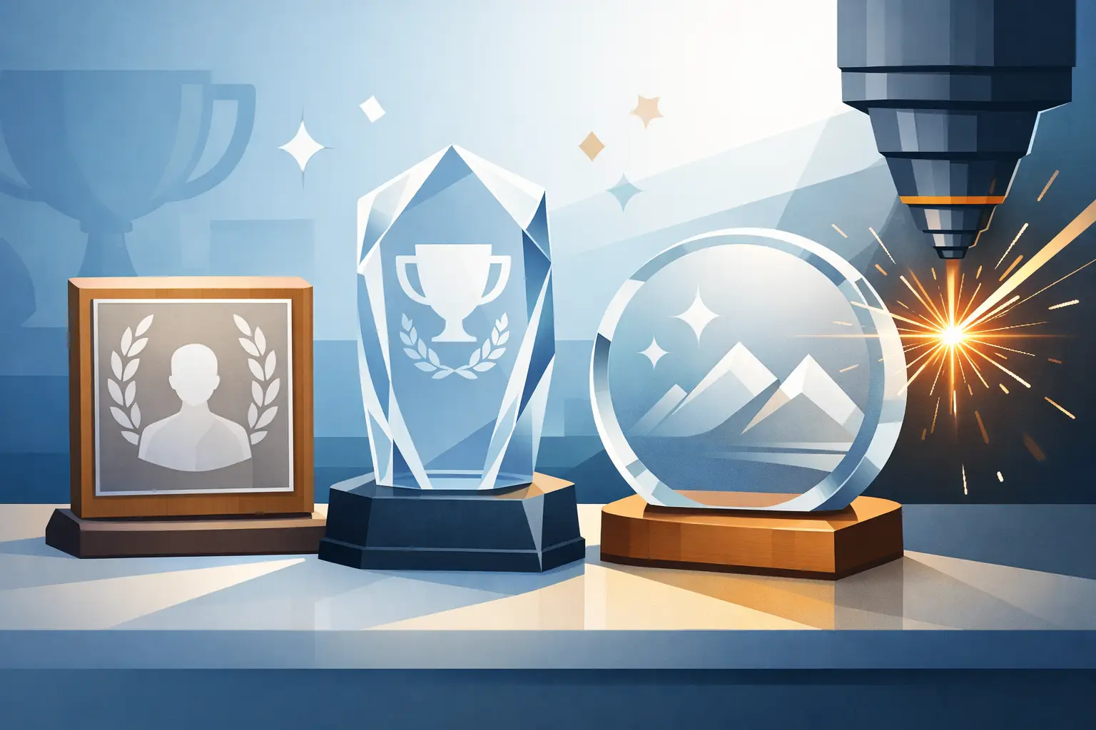 Laser Engraved Employee Awards That Feel Earned