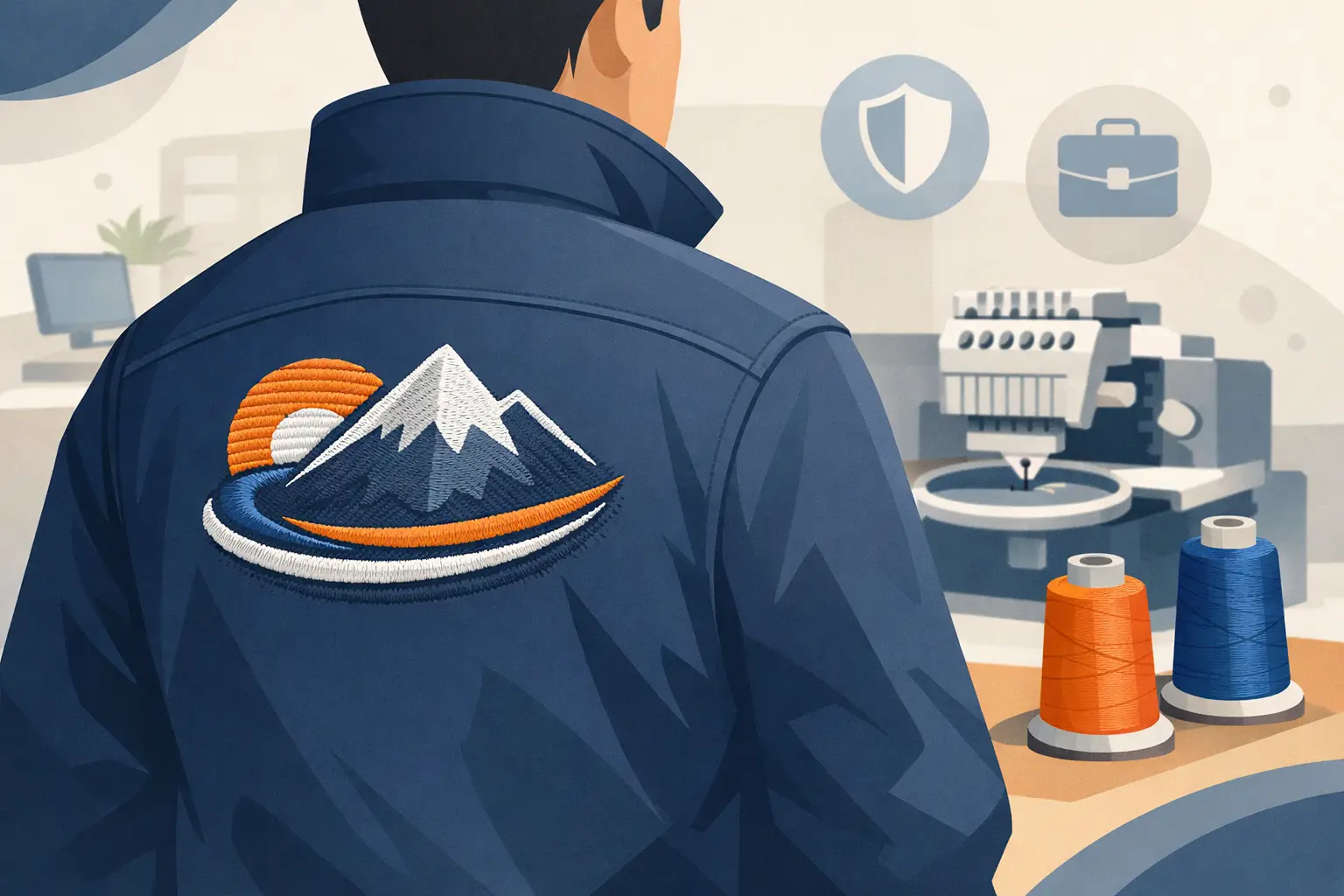Embroidered Jacket Logos That Look Professional