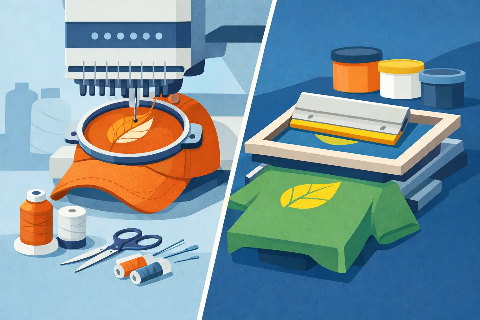Embroidery vs Screen Printing: Which Fits Best?