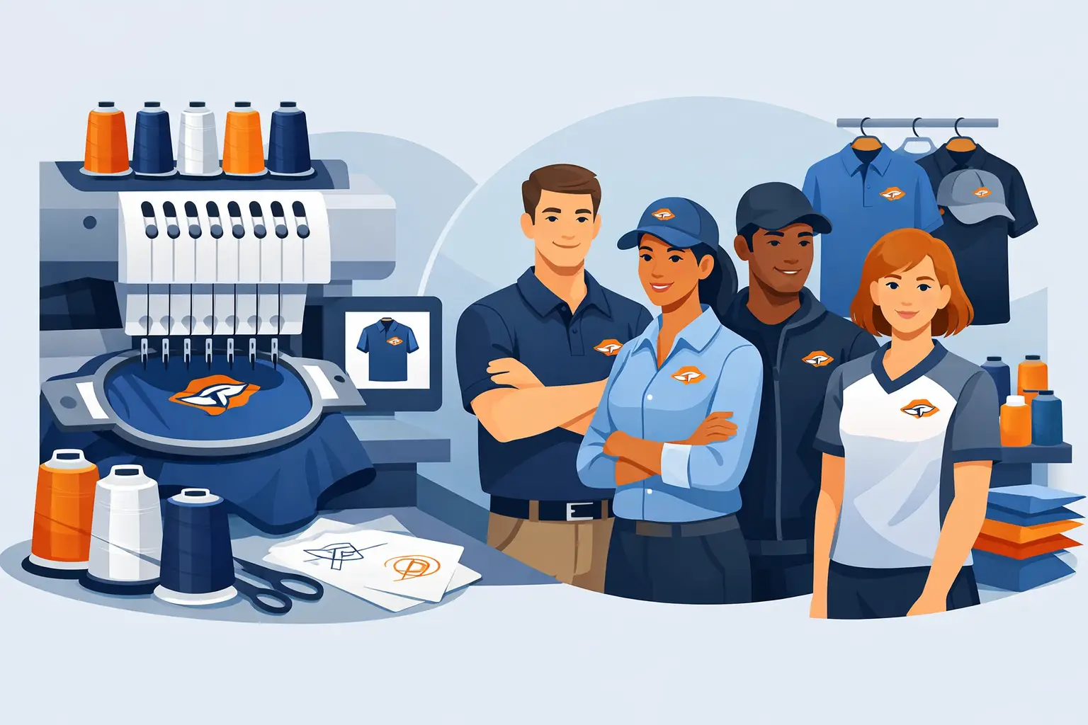 How to Choose Uniform Embroidery for Your Team