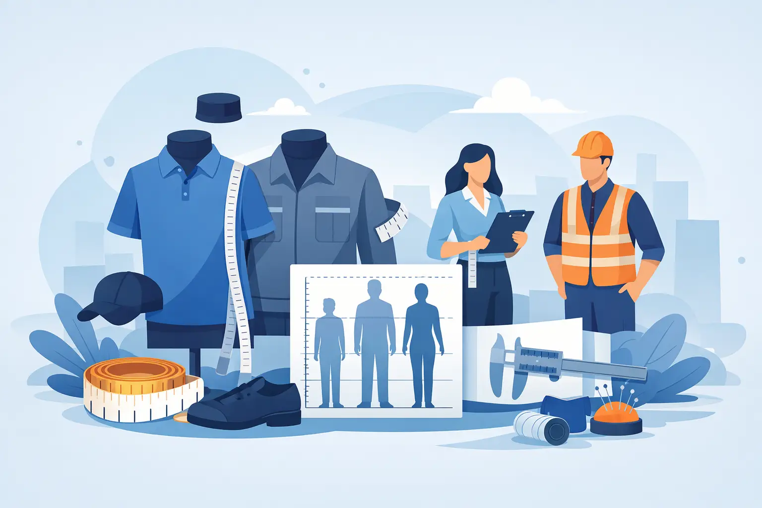 Uniform Sizing Guide for Teams and Workwear