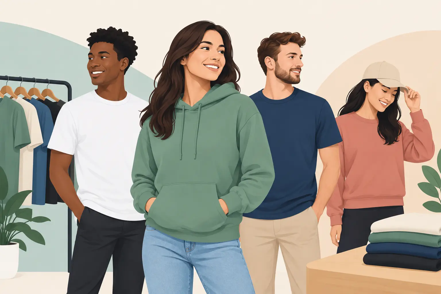 Custom Apparel That People Want to Wear