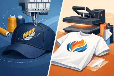 Embroidery Versus Heat Transfer: Which Fits?
