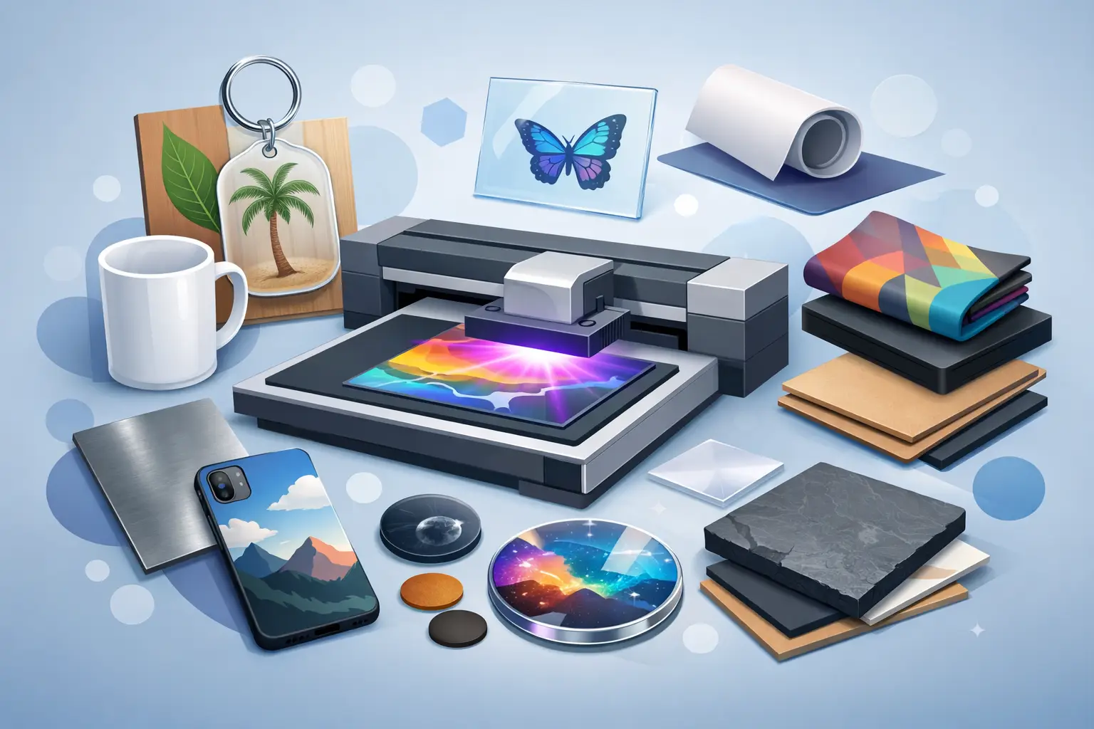 What Works With UV Printing? A Material Guide