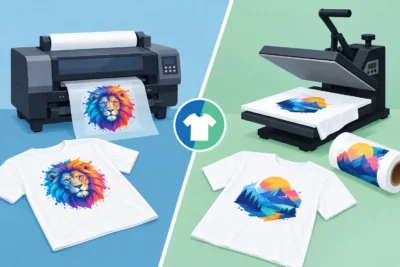 DTF Printing Versus Sublimation for Custom Shirts