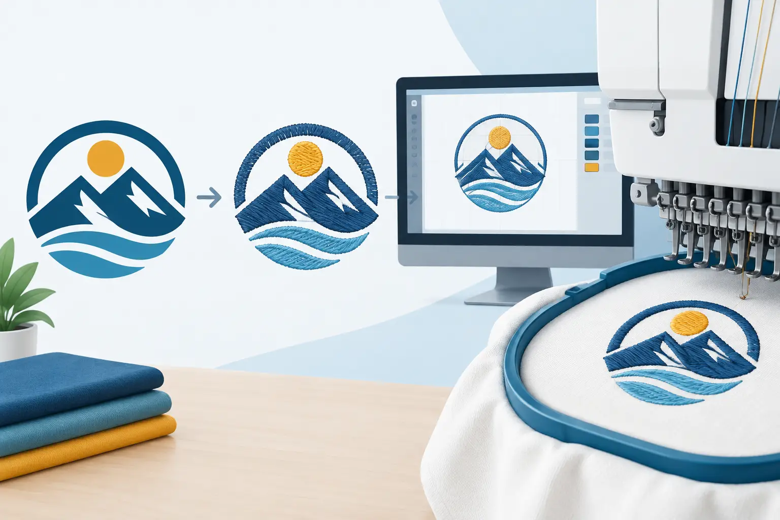 Embroidery Digitizing Guide for Cleaner Logos